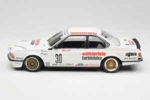 BMW 635CSi E24 Team Schnitzer Eterna #30 S. Bellof / S. Danner ETCC 1984 Minichamps 1:18 155832530 Kov – obrázok 3 z 6