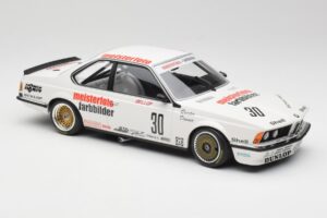 BMW 635CSi E24 Team Schnitzer Eterna #30 S. Bellof / S. Danner ETCC 1984 Minichamps 1:18 155832530 Kov – obrázok 4 z 6