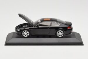BMW 645i E63 Čierny Minichamps 1:43 80420393306 Kov – obrázok 2 z 5
