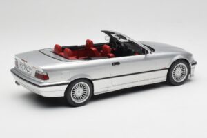BMW Alpina B3 E36 3.2 Kabriolet Arctic Silver MCG 1:18 MCG18322 Kov – obrázok 3 z 8