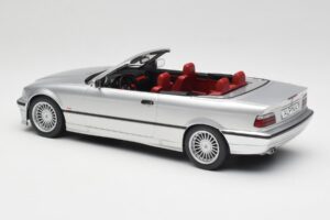 BMW Alpina B3 E36 3.2 Kabriolet Arctic Silver MCG 1:18 MCG18322 Kov – obrázok 7 z 8