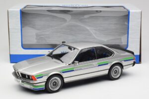 BMW Alpina B7 Turbo E24 Polaris Silver MCG 1:18 MCG18234 Kov – obrázok 6 z 6