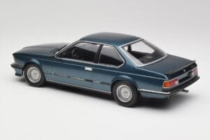 BMW 635 CSi E24 Petrol Blue Metallic Minichamps 1:18 155028108 Kov – obrázok 5 z 6