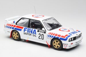 BMW E30 M3 #20 M. Duez / A. Lopes 1000 Lakes Rally 1989 IXO 1:18 18RMC132 Kov – obrázok 4 z 6