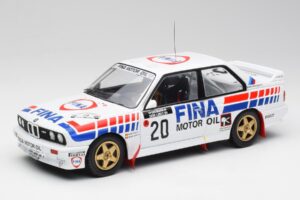BMW E30 M3 #20 M. Duez / A. Lopes 1000 Lakes Rally 1989 IXO 1:18 18RMC132 Kov