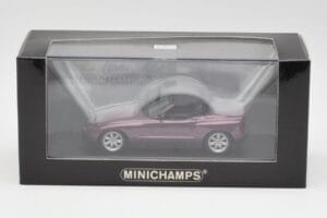 BMW Z1 E30 Fialový Metalíza Minichamps 1:43 400020101 Kov – obrázok 5 z 5