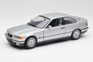 BMW 3 Series E36 Coupe Strieborný UT Models 1:18 180023321 Kov