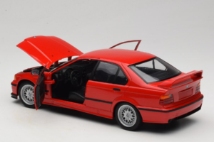 BMW 318is E36 Hellrot UT Models 1:18 180024302-R1 Kov – obrázok 5 z 8