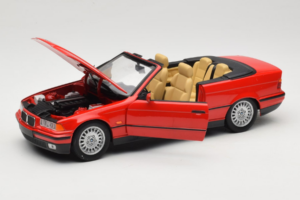 BMW 3 Series E36 Kabriolet Červený UT Models 1:18 BMW005 Kov – obrázok 2 z 8