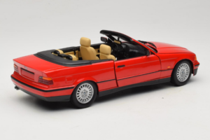 BMW 3 Series E36 Kabriolet Červený UT Models 1:18 BMW005 Kov – obrázok 3 z 8