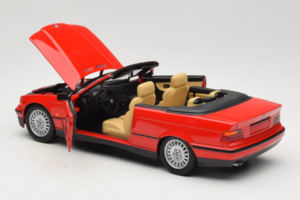 BMW 3 Series E36 Kabriolet Červený UT Models 1:18 BMW005 Kov – obrázok 5 z 8
