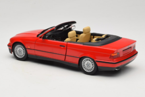 BMW 3 Series E36 Kabriolet Červený UT Models 1:18 BMW005 Kov – obrázok 7 z 8