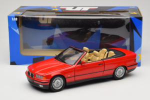 BMW 3 Series E36 Kabriolet Červený UT Models 1:18 BMW005 Kov – obrázok 8 z 8