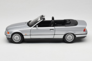 BMW 3 Series E36 Kabriolet Strieborný UT Models 1:18 BMW008 Kov – obrázok 4 z 8