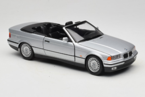 BMW 3 Series E36 Kabriolet Strieborný UT Models 1:18 BMW008 Kov – obrázok 6 z 8