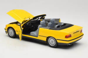 BMW 3 Series E36 Kabriolet Žltý UT Models 1:18 BMW007 Kov – obrázok 5 z 8
