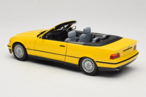 BMW 3 Series E36 Kabriolet Žltý UT Models 1:18 BMW007 Kov – obrázok 7 z 8