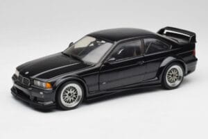 BMW E36 M3 GTR Street Cosmos Čierny UT Models 1:18 20481 Kov
