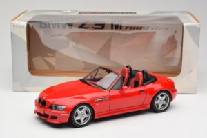 BMW Z3 E36 M Roadster Imola Červený UT Models 1:18 20411 Kov – obrázok 8 z 8
