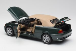 BMW 3 E46 Kabriolet Zelený Kyosho 1:18 80430009757 Kov – obrázok 5 z 8