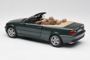BMW 3 E46 Kabriolet Zelený Kyosho 1:18 80430009757 Kov – obrázok 7 z 8