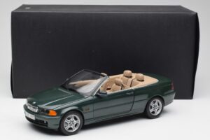 BMW 3 E46 Kabriolet Zelený Kyosho 1:18 80430009757 Kov – obrázok 8 z 8
