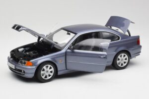 BMW 318Ci E46 Modrý Kyosho 1:18 80439411583 Kov – obrázok 2 z 8