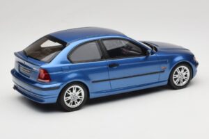 BMW 318ti E46 Compact Estoril Blue Otto 1:18 OT462 Živica – obrázok 2 z 6