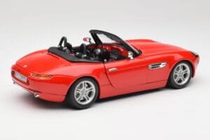 BMW Z8 E52 Červený Bburago 1:18 Z8001 Kov – obrázok 3 z 8