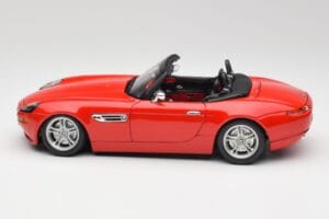 BMW Z8 E52 Červený Bburago 1:18 Z8001 Kov – obrázok 4 z 8