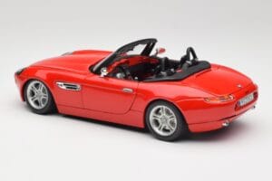 BMW Z8 E52 Červený Bburago 1:18 Z8001 Kov – obrázok 7 z 8