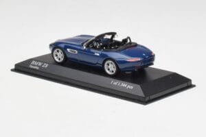 BMW Z8 E52 Topaz Modrý Minichamps 1:43 431028740 Kov – obrázok 3 z 5