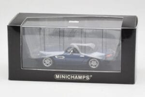 BMW Z8 E52 Topaz Modrý Minichamps 1:43 431028740 Kov – obrázok 5 z 5
