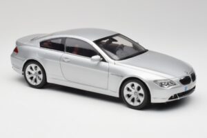 BMW 645Ci E63 Strieborný Kyosho 1:18 80430153285 Kov – obrázok 6 z 8