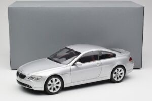 BMW 645Ci E63 Strieborný Kyosho 1:18 80430153285 Kov – obrázok 8 z 8