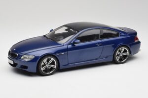 BMW M6 E63 Modrý Kyosho 1:18 80430413351 Kov