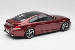 BMW M6 E63 Červený Kyosho 1:18 80430398134 Kov – obrázok 3 z 8