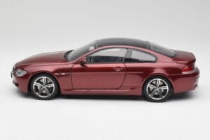 BMW M6 E63 Červený Kyosho 1:18 80430398134 Kov – obrázok 4 z 8
