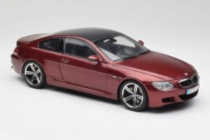BMW M6 E63 Červený Kyosho 1:18 80430398134 Kov – obrázok 6 z 8
