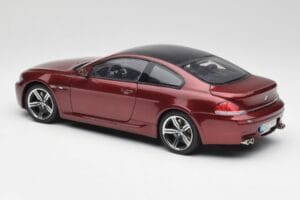 BMW M6 E63 Červený Kyosho 1:18 80430398134 Kov – obrázok 7 z 8