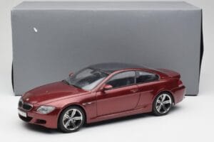 BMW M6 E63 Červený Kyosho 1:18 80430398134 Kov – obrázok 8 z 8