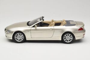BMW 6 Series E64 Cabriolet Mineral Silver Metallic Kyosho 1:18 80430153437 Kov – obrázok 5 z 9