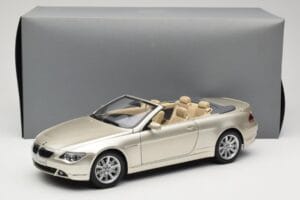 BMW 6 Series E64 Cabriolet Mineral Silver Metallic Kyosho 1:18 80430153437 Kov – obrázok 9 z 9