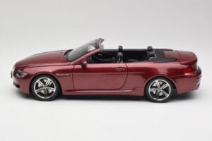 BMW M6 E64 Kabriolet Červený Kyosho 1:18 80430417423 Kov – obrázok 4 z 8