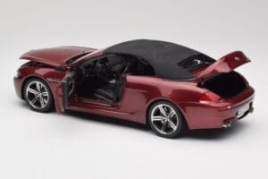 BMW M6 E64 Kabriolet Červený Kyosho 1:18 80430417423 Kov – obrázok 5 z 8