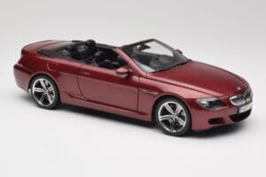 BMW M6 E64 Kabriolet Červený Kyosho 1:18 80430417423 Kov – obrázok 6 z 8