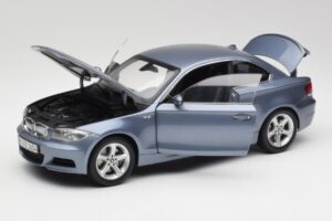 BMW 1 E82 Coupe Modrý Kyosho 1:18 80430427065 Kov – obrázok 2 z 8