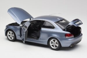 BMW 1 E82 Coupe Modrý Kyosho 1:18 80430427065 Kov – obrázok 5 z 8