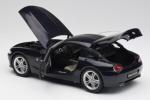 BMW Z4 E86 M Coupe Čierny Kyosho 1:18 08583BK Kov – obrázok 5 z 8