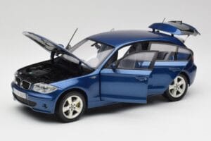 BMW 1 E87 Sydney Modrý Kyosho 1:18 80430308600 Kov – obrázok 2 z 8